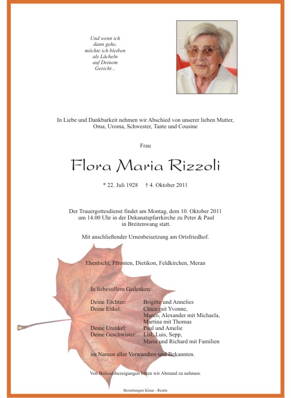 Flora Rizzoli